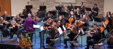 InConcert Sierra Orchestra concert 9/17/23 Finzi, Rossini, Elgar, Alrich, Mozart